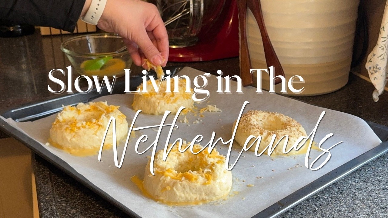 Slow Living in the Netherlands | Simple Days, Yogurt Bagels & Scheveningen🌿