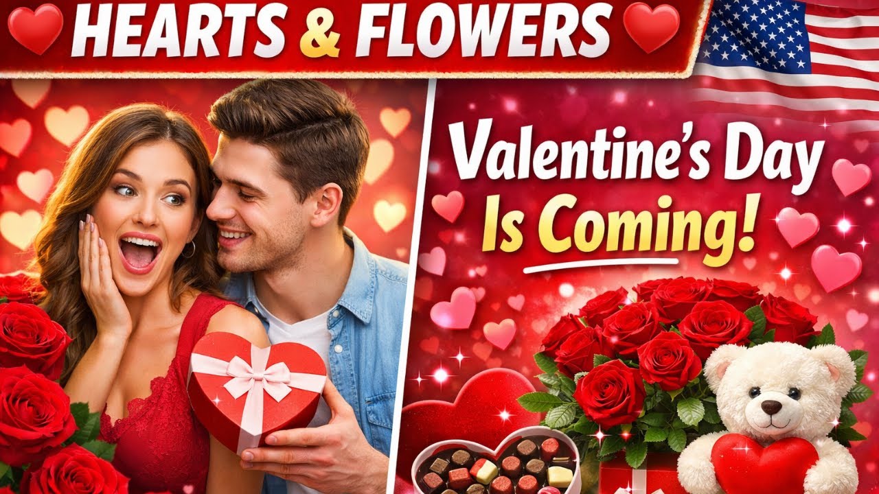 Идеи лучших подарков на День святого Валентина для пар в США от Hearts & Flowers (гид 2026 года)