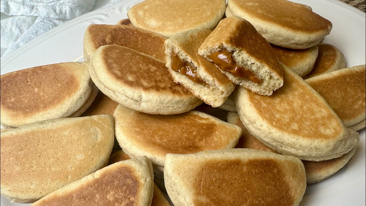 Empanadas de Dulce de Leche - Empanadas en el comal - No Horno!!! Riquisimas ❤️