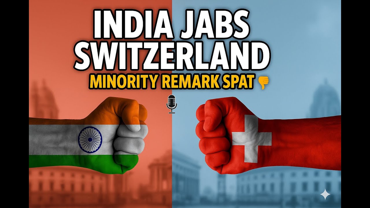 India Slams Switzerland Over Minority Rights Remark at UNHRC | Diplomatic Clash Explained