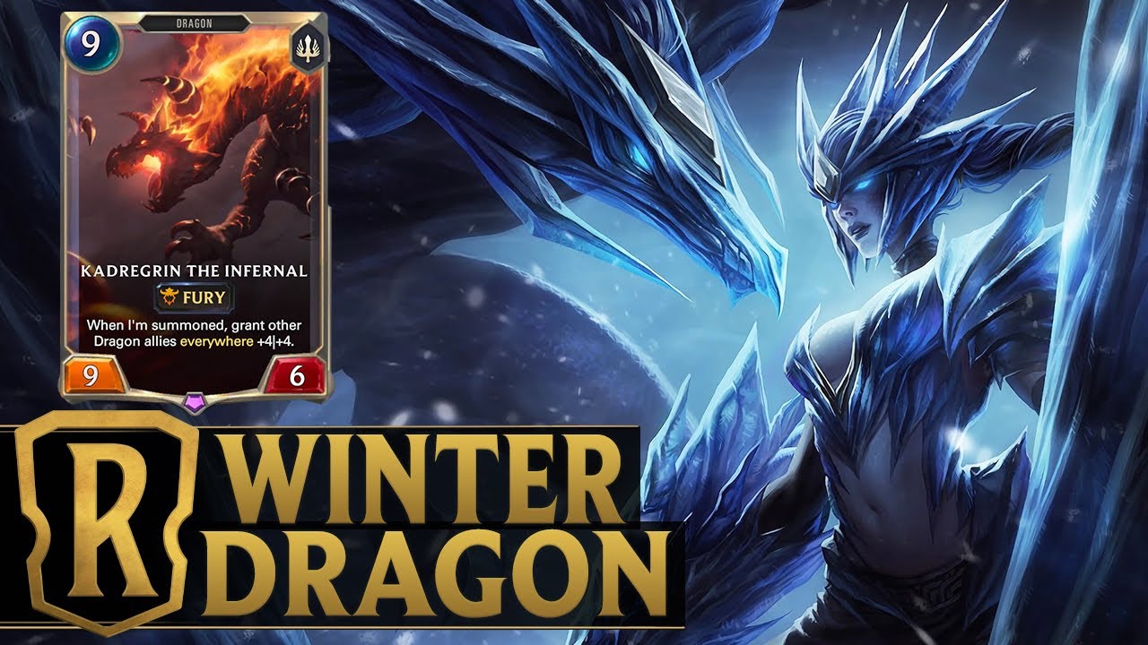 KADREGRIN IS ACTUALLY GREAT !! Shyvana Deck - Legends of Runeterra