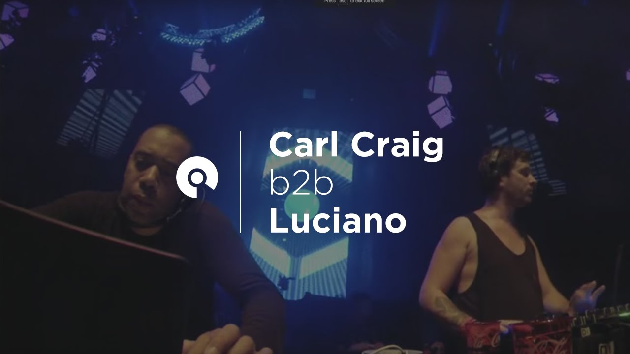 Carl Craig b2b Luciano @ Awakenings ADE: Cadenza meets Planet E