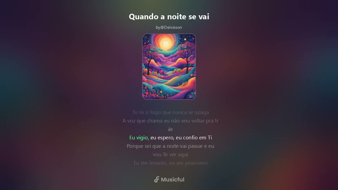 Quando a noite se vai