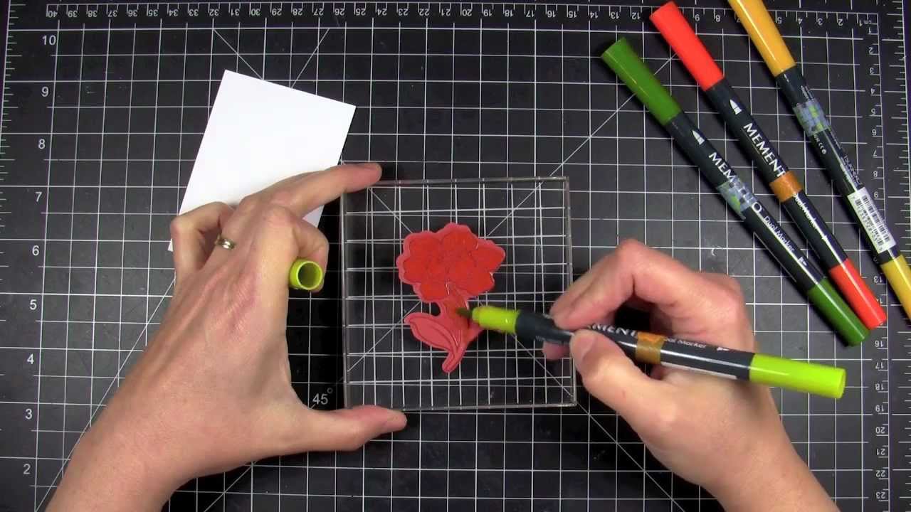 Stamping With Markers