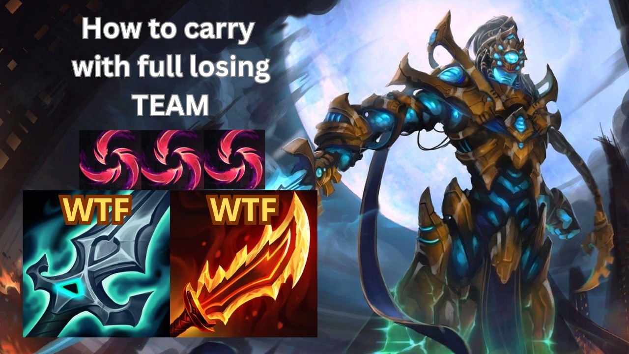 HOW TO CARRY WITH FULL LOSING TEAM...