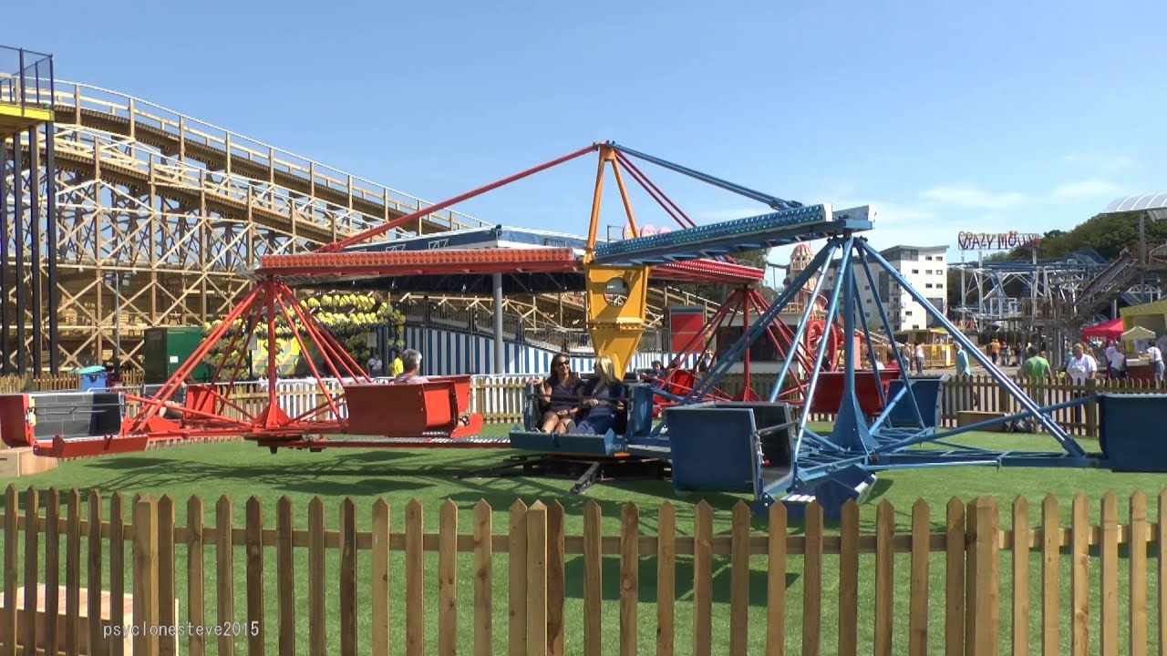 Cyclone Twist, Dreamland, Margate 2015 (Double Screen Edit) !