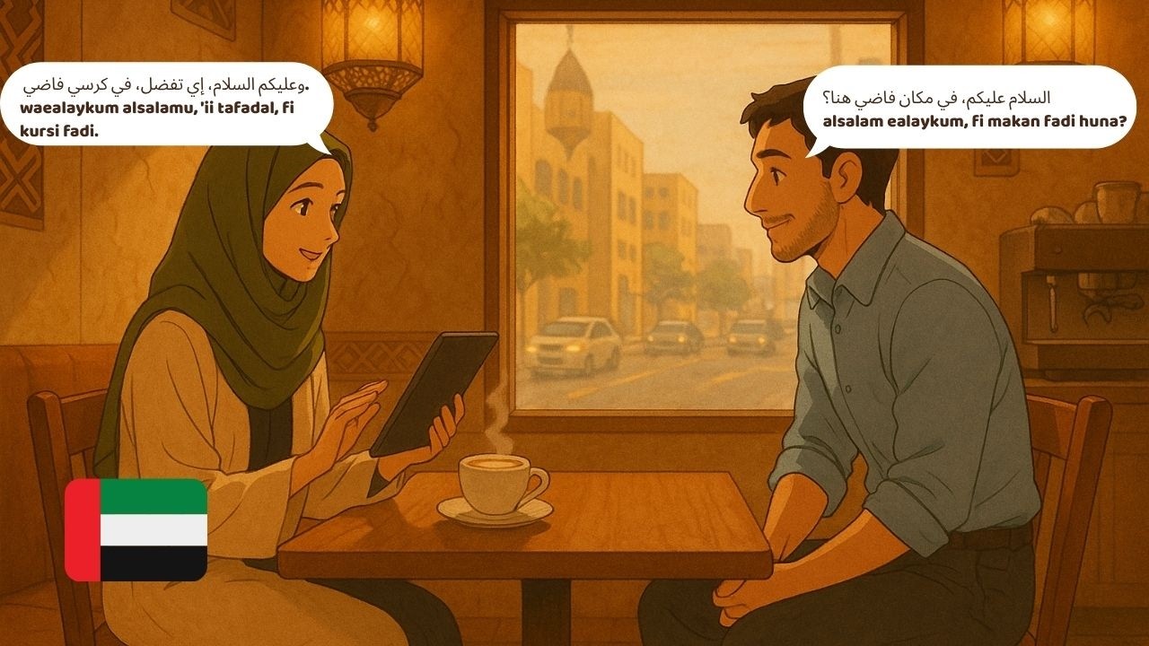 10 минут реальных разговоров на арабском 🇦🇪 (A1/A2) | Расскажи о себе