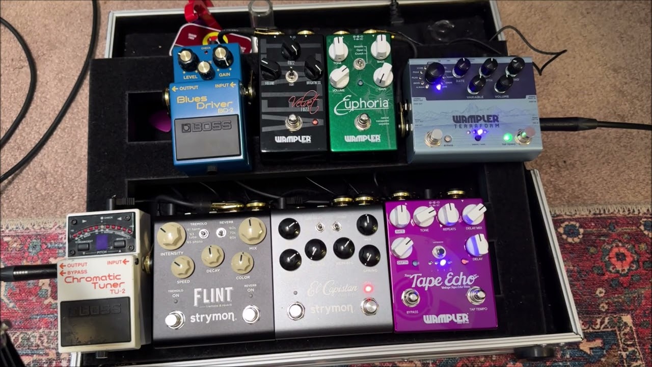Strymon El Capistan vs Wampler Faux Tape Echo