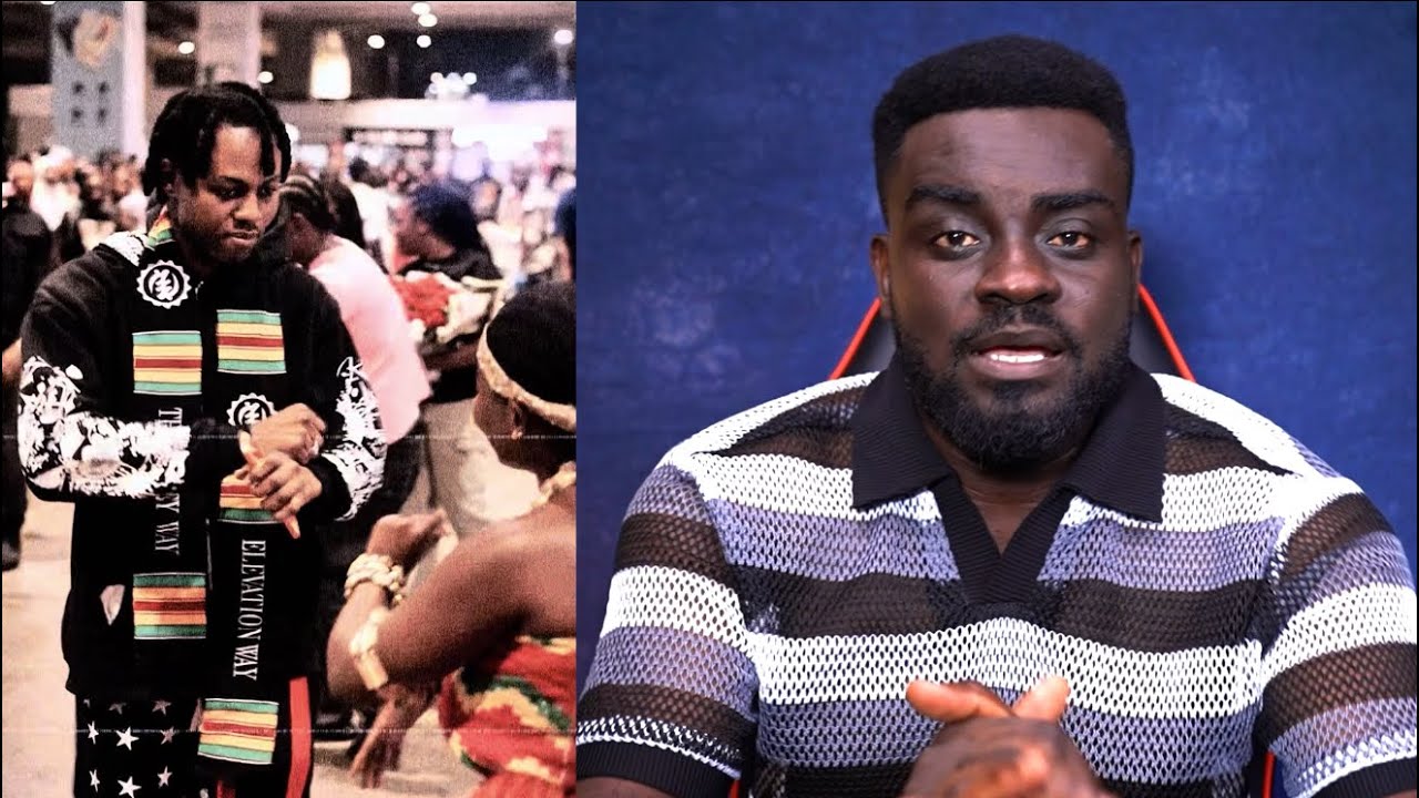 Kumericans special welcome reception for Kweku Flick  upon his arrival from Rapperholic UK