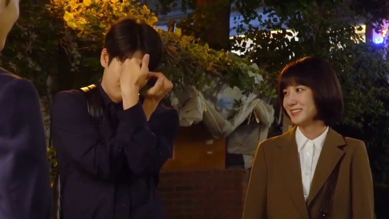 park eun bin and kang tae oh sweet moments last behind the scenes ep16