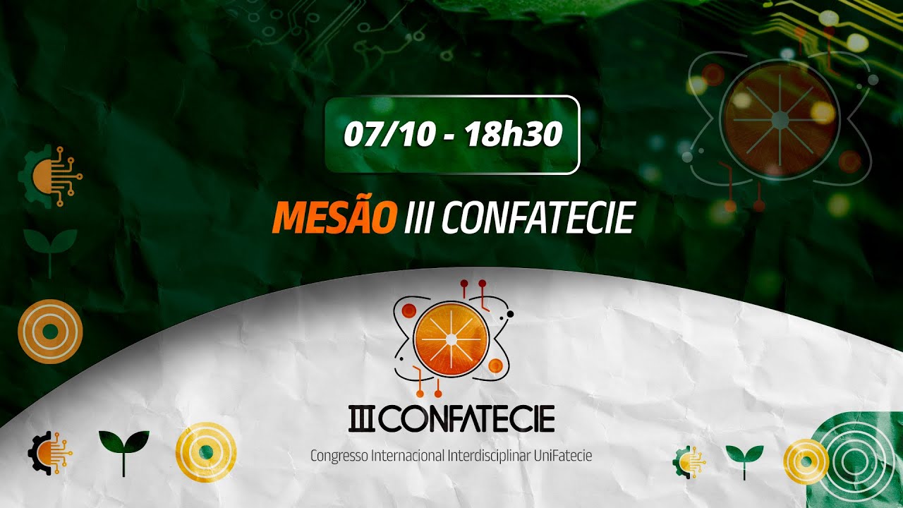 MES&Atilde;O III CONFATECIE