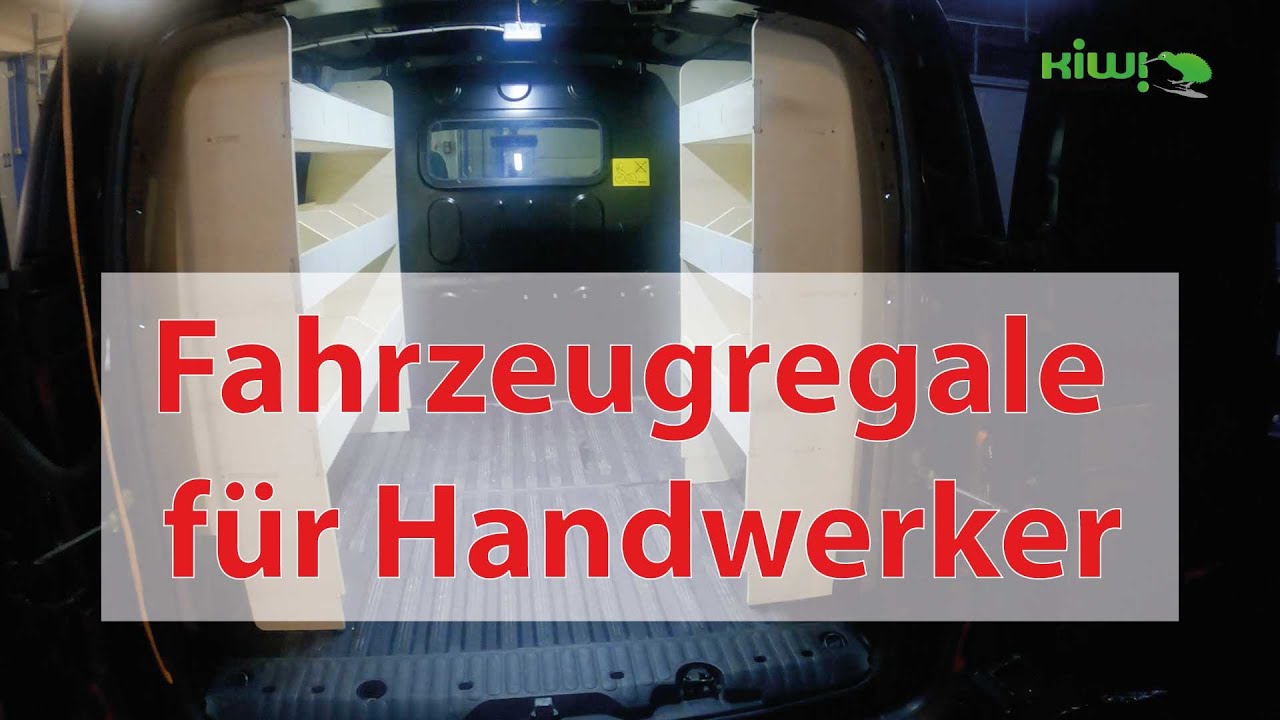 Handwerker Auto Ausstattung aus Holz - Mein Mercedes Citan bekommt Regale