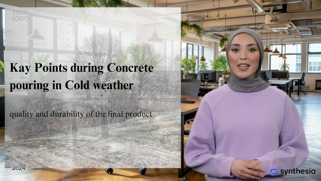 Key Points During Concrete Pouring in Cold Weather
