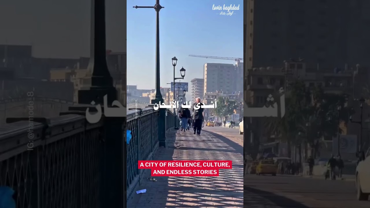 Walking through the streets of Baghdad feels like stepping into a living history boo