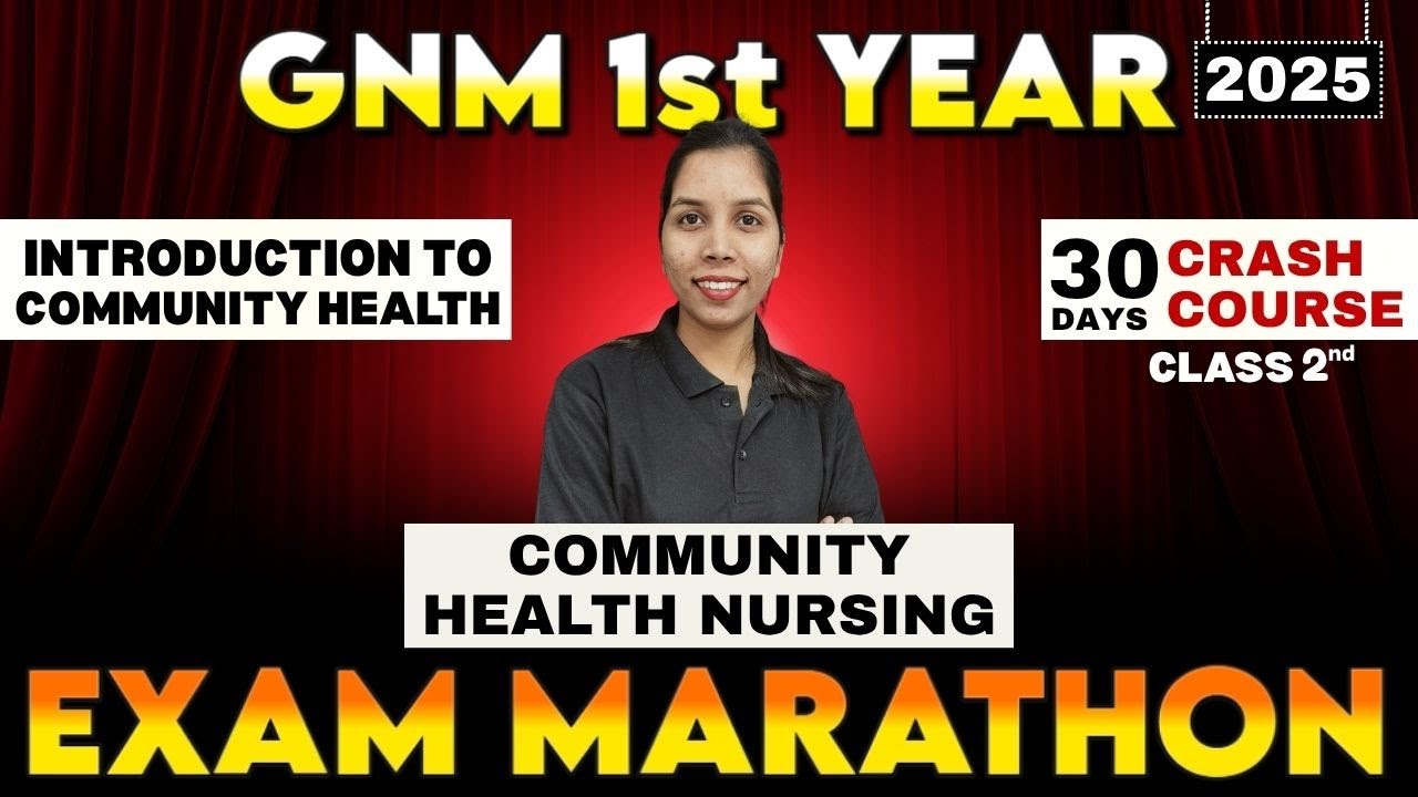 community health nursing gnm 1st year | gnm 1st year online classes |gnm first year |bhushan science
