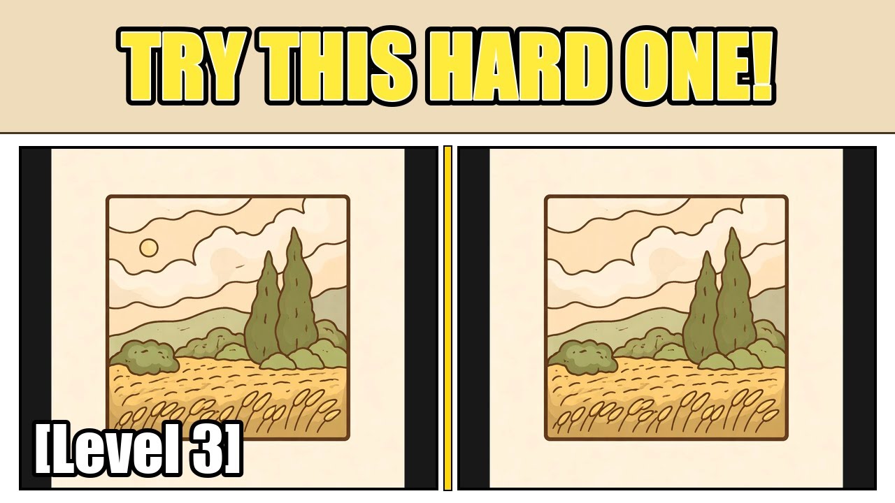 [Level3] Are Your Eyes Really Sharp [Spot The Difference]
