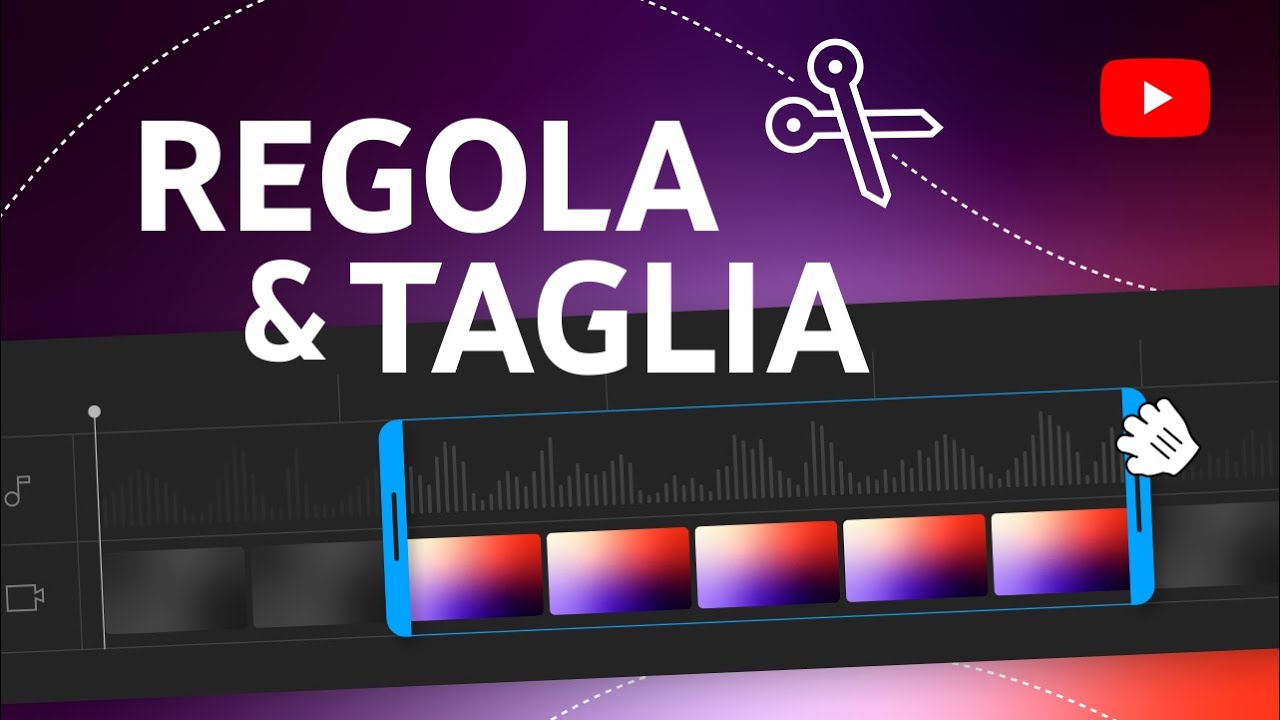 Tagliare e regolare i video nell'editor video di YouTube Studio