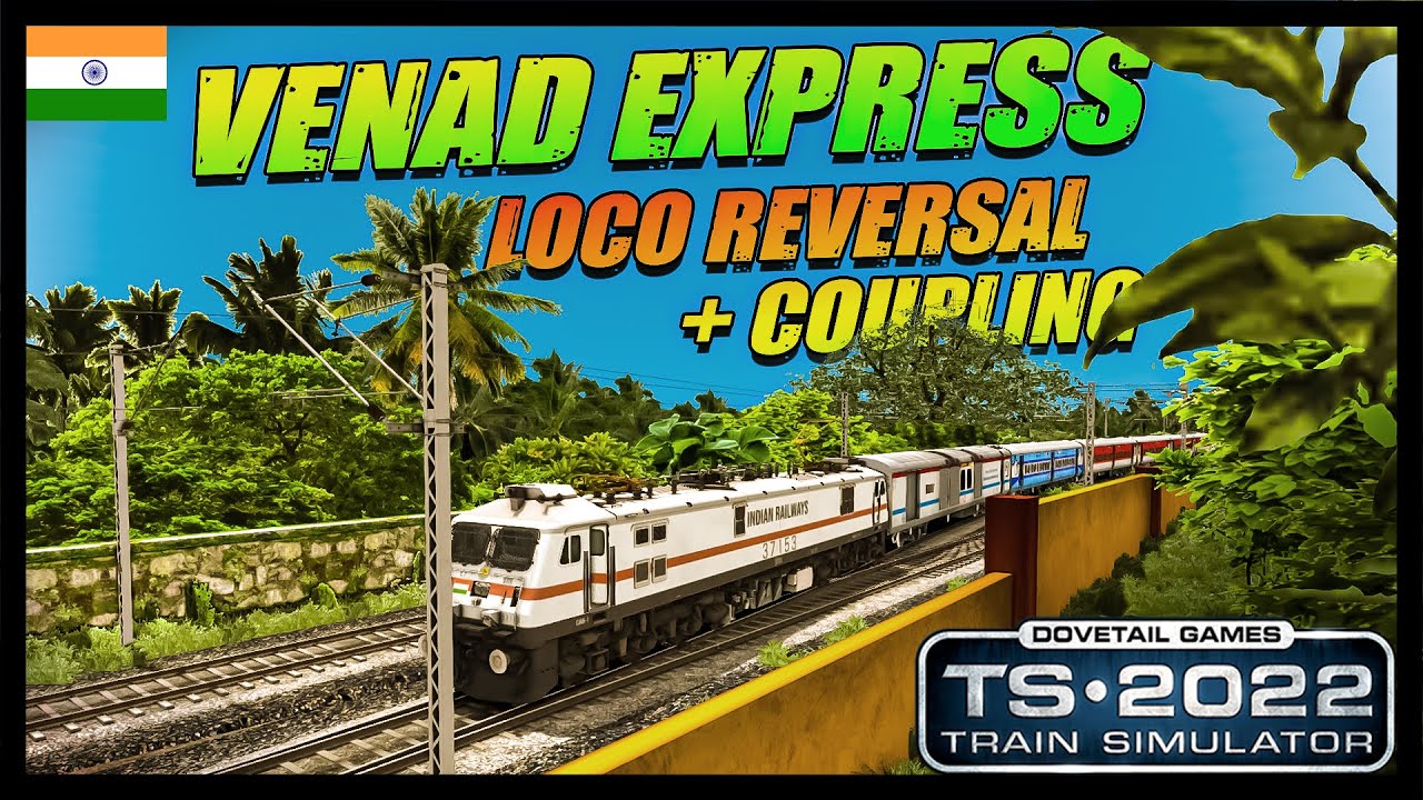 KERALA ROUTE IS BACK | 16302 TRIVANDRUM - SHORANUR JN VENAD EXP | INDIAN TRAIN SIMULATOR LIVE