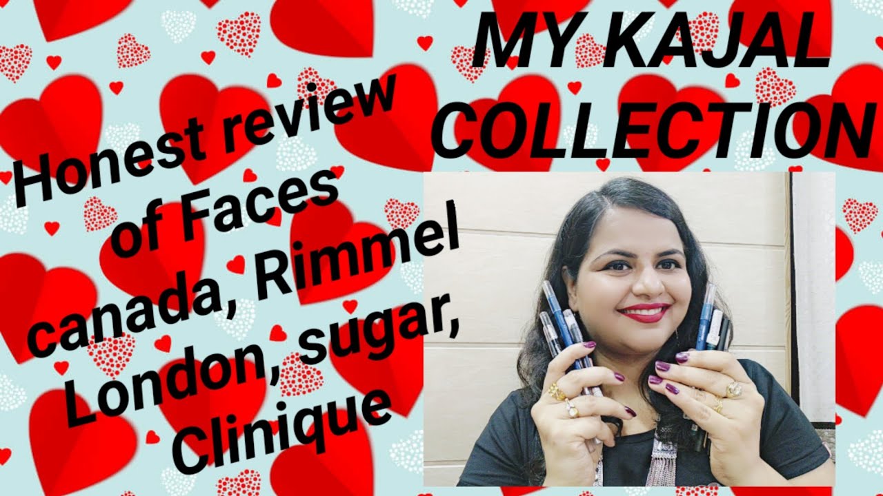 Best kajal for watery eyes# Rimmel London# faces canada# Sugar kajal# Clinique eyeliner review