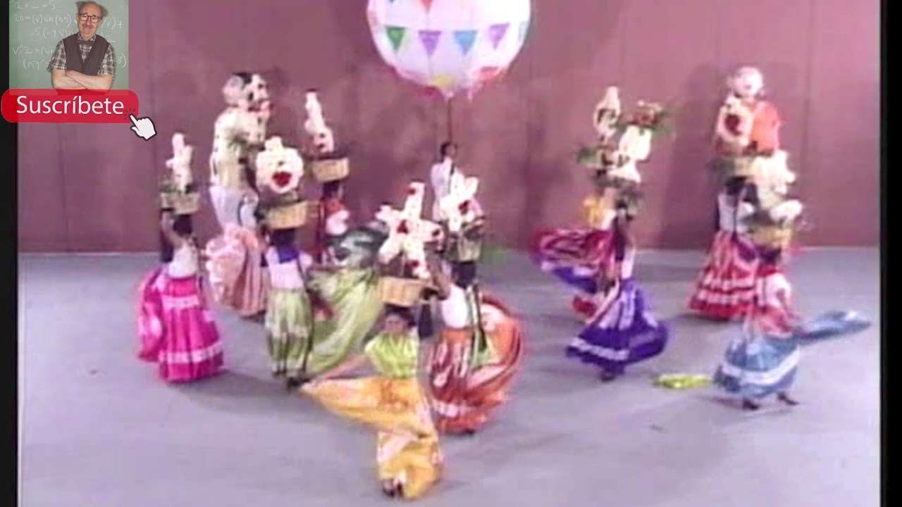 Las chinas oaxaqueñas (con pasos básicos). Baile folcklorico del estado de Oaxaca.