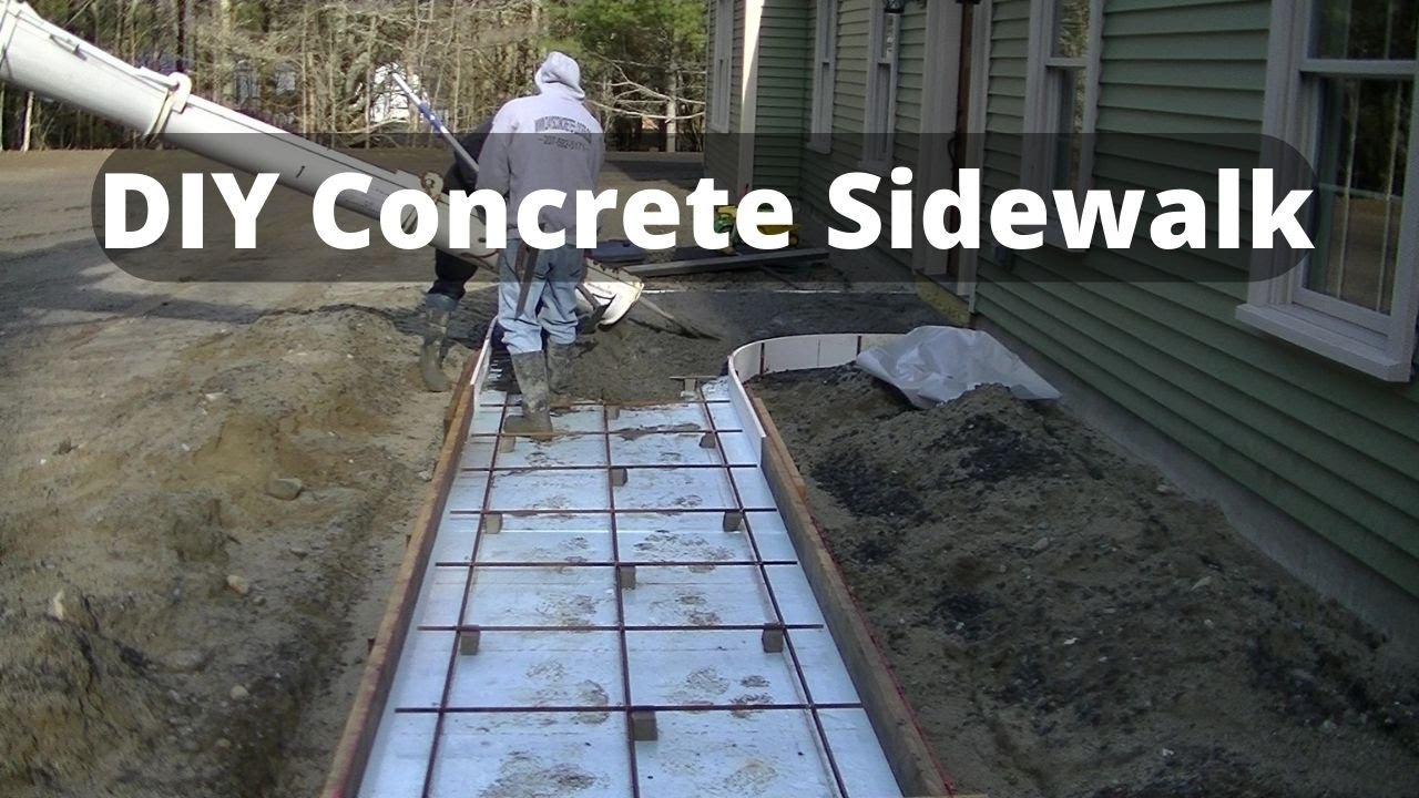 Beginners Concrete Sidewalk DIY (Part 1)
