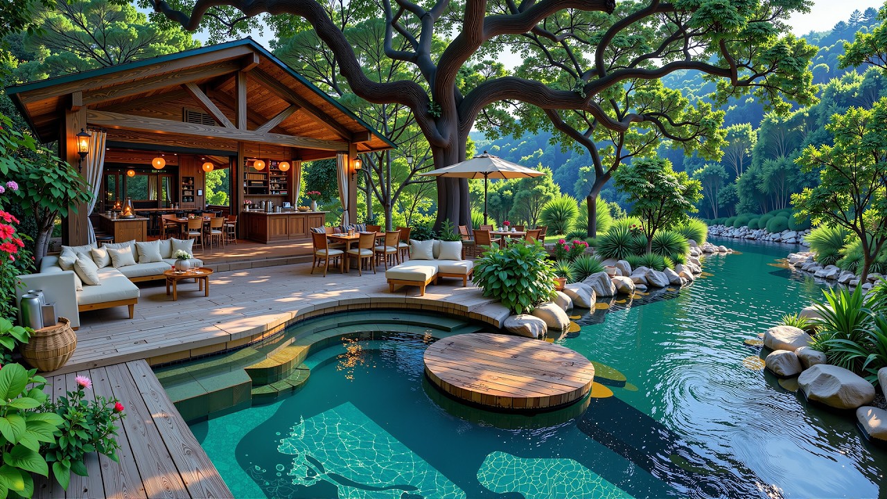 February Jazz In Riverside | Smooth Morning Jazz Flow and Nature Ambience For Focus & Positive Mood