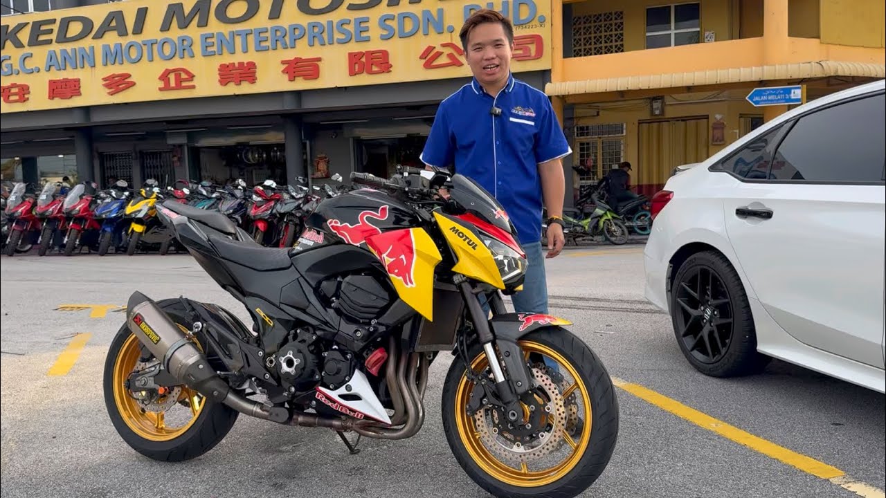 Muka 100 ! 2016 Kawasaki Z800 Abs Akrapovic Full System “ For Sales ! G.C.Ann Motor 