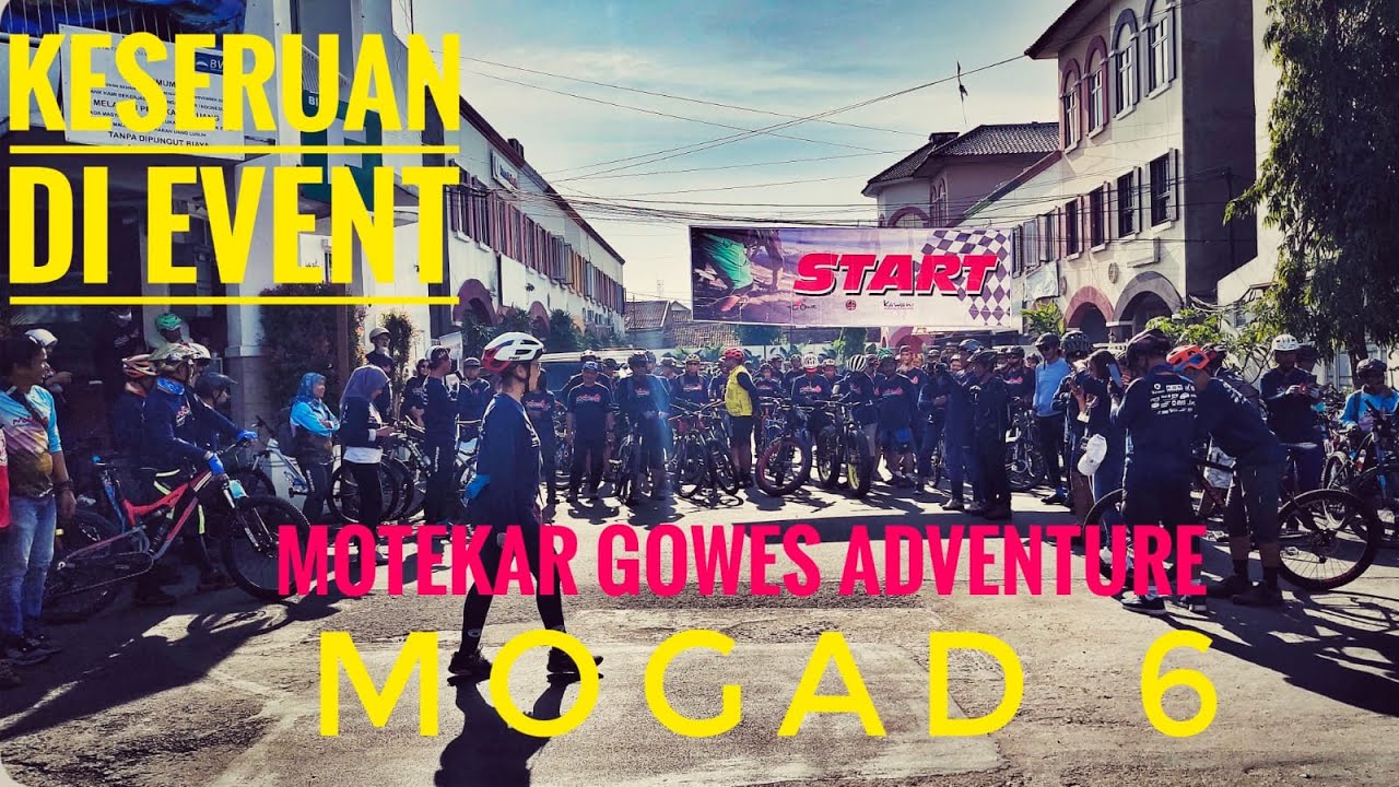 BERSEPEDA RIA DI JALUR SEPEDA MOGAD 6 BANDUNG