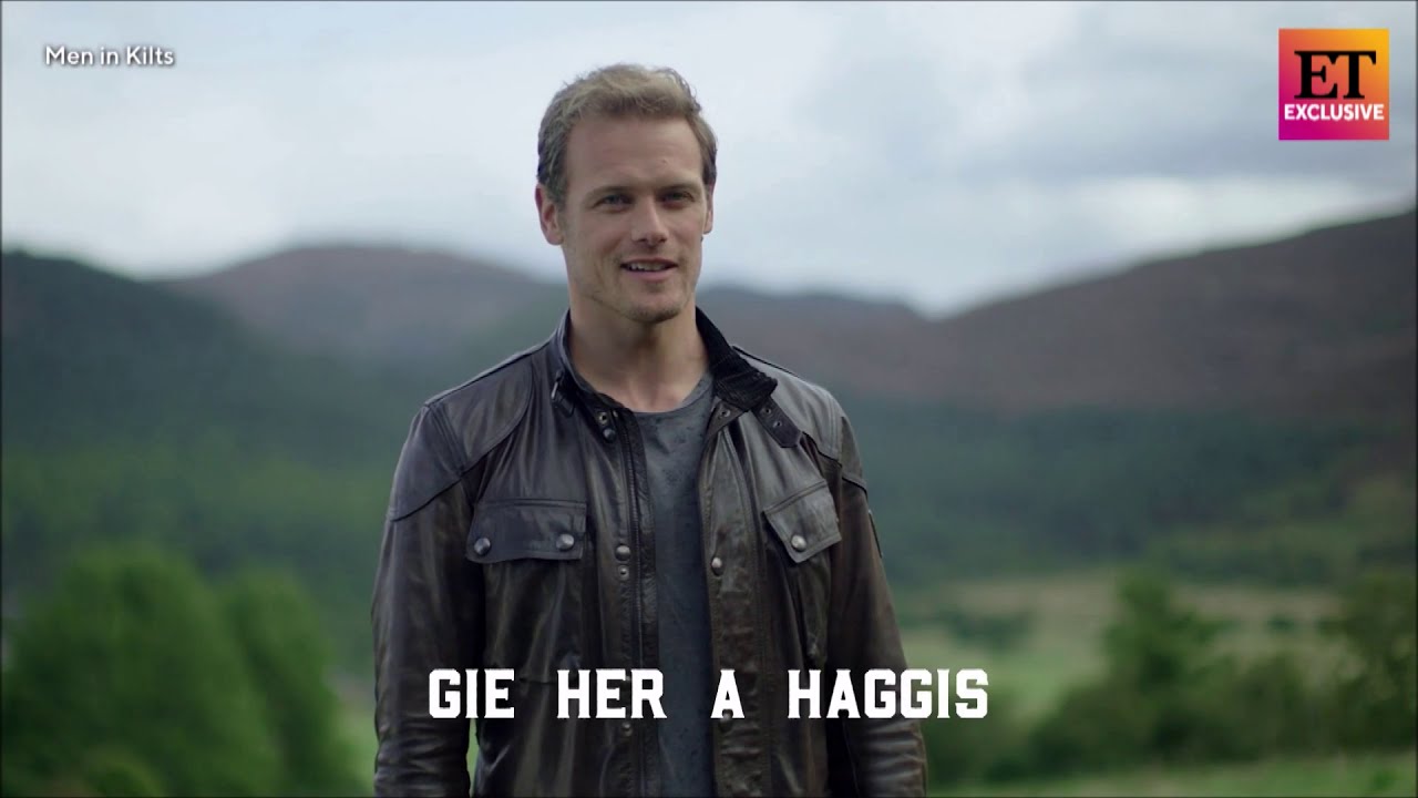 Outlander's Sam Heughan recites 