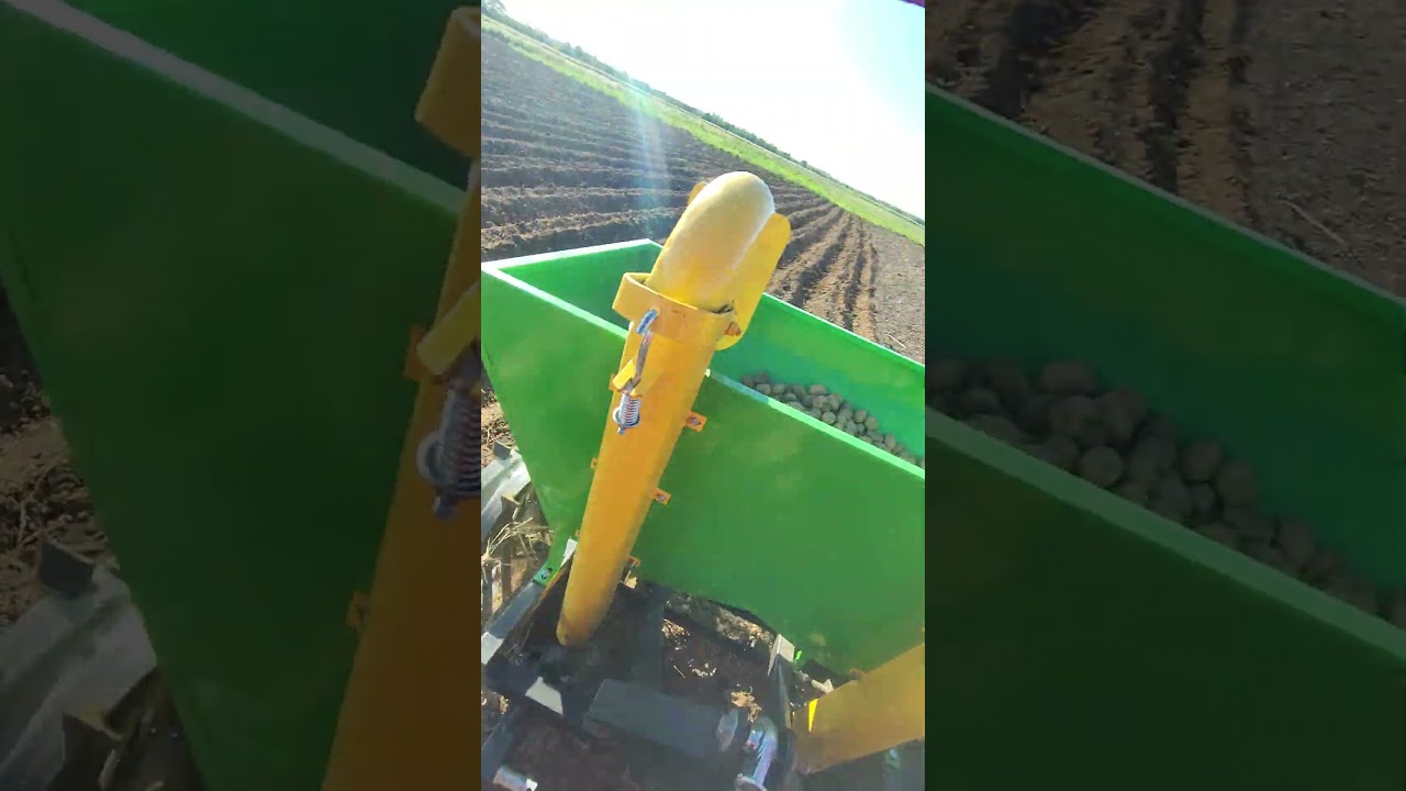 Sadnja krompira sa dvorednom automatskom sadilicom