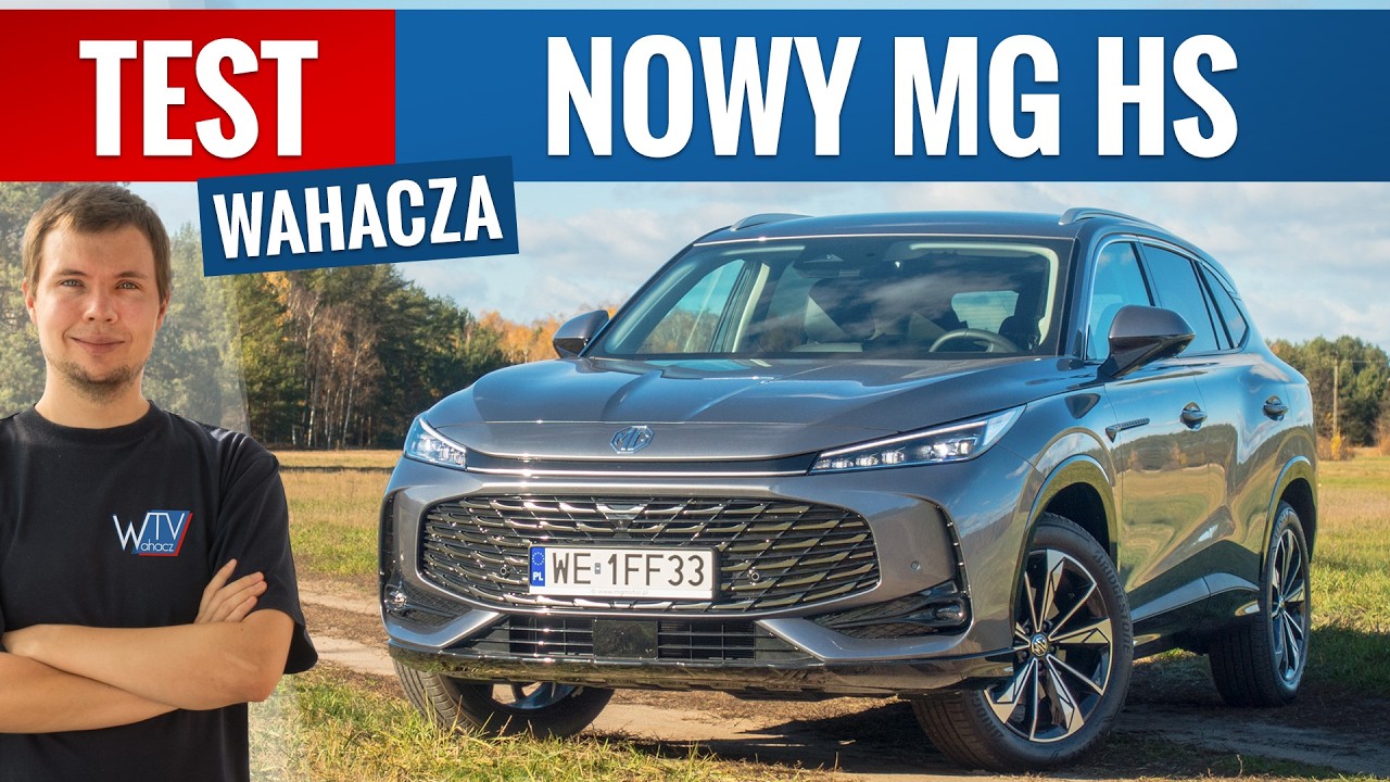 MG HS 2025 - TEST PL (1.5 170 KM Exclusive) Konkurencja ma prawo się obawiać