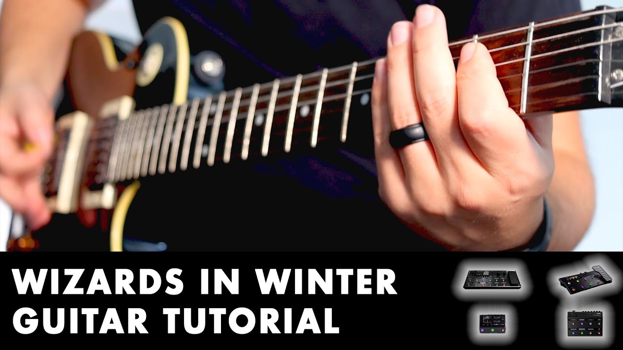 Учебник по игре на гитаре Wizards in Winter TSO | Более 100 загрузок POD Go, Helix, HX Stomp, пат...