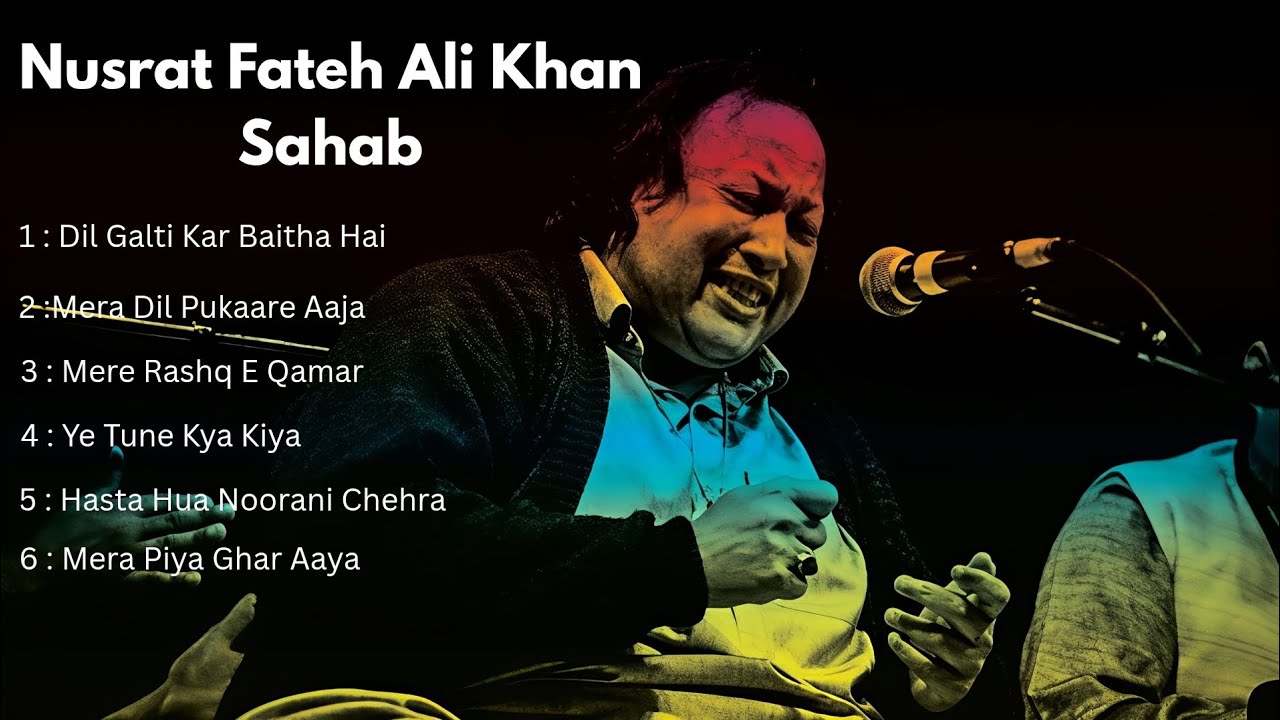 Nusrat Fateh Ali Khan Inspired Sufi Album | Heart Touching Qawwali Collection 2026 | Shoaib AI Vibes