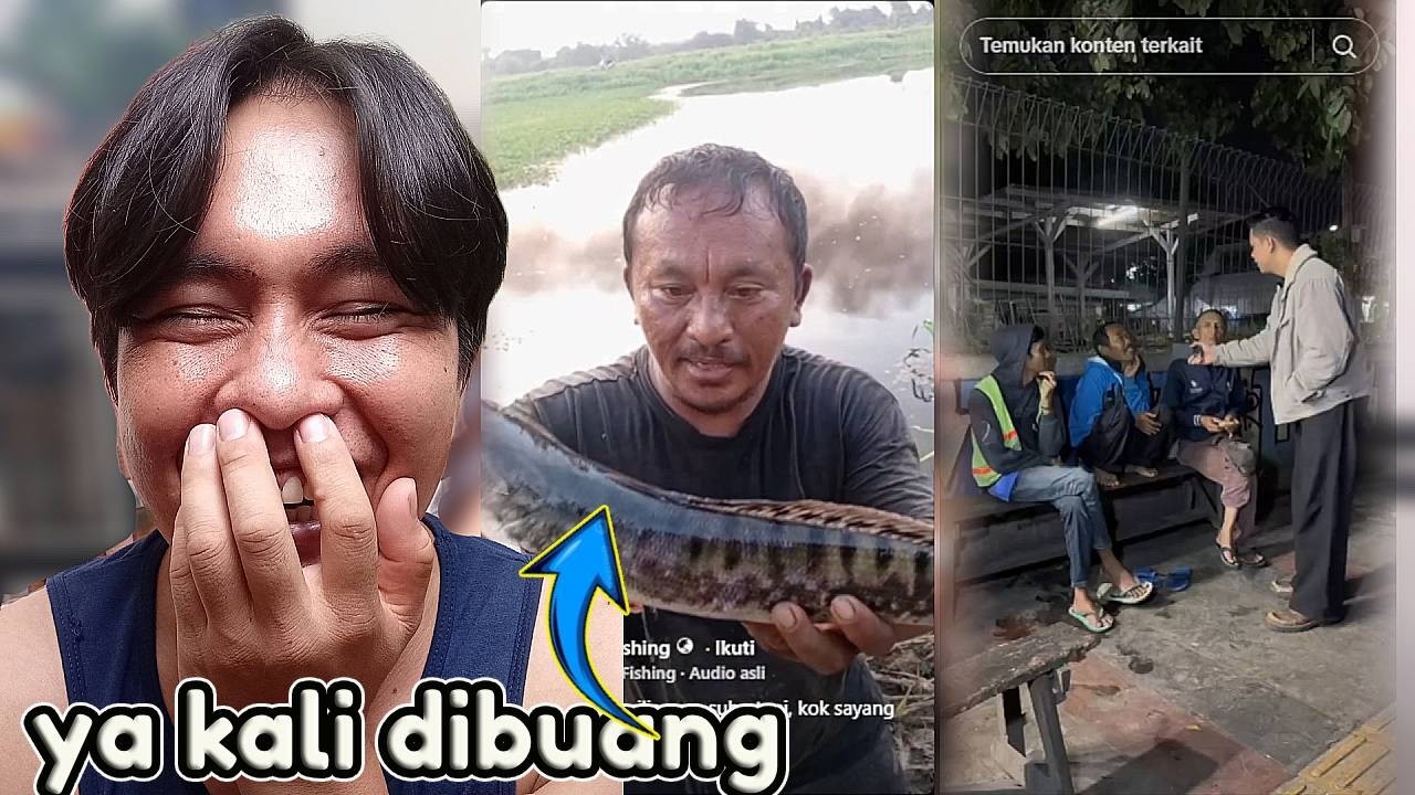 TERNYATA DIBALIK KAMERA SEPERTI INI||REACTION VIDEO LUCU