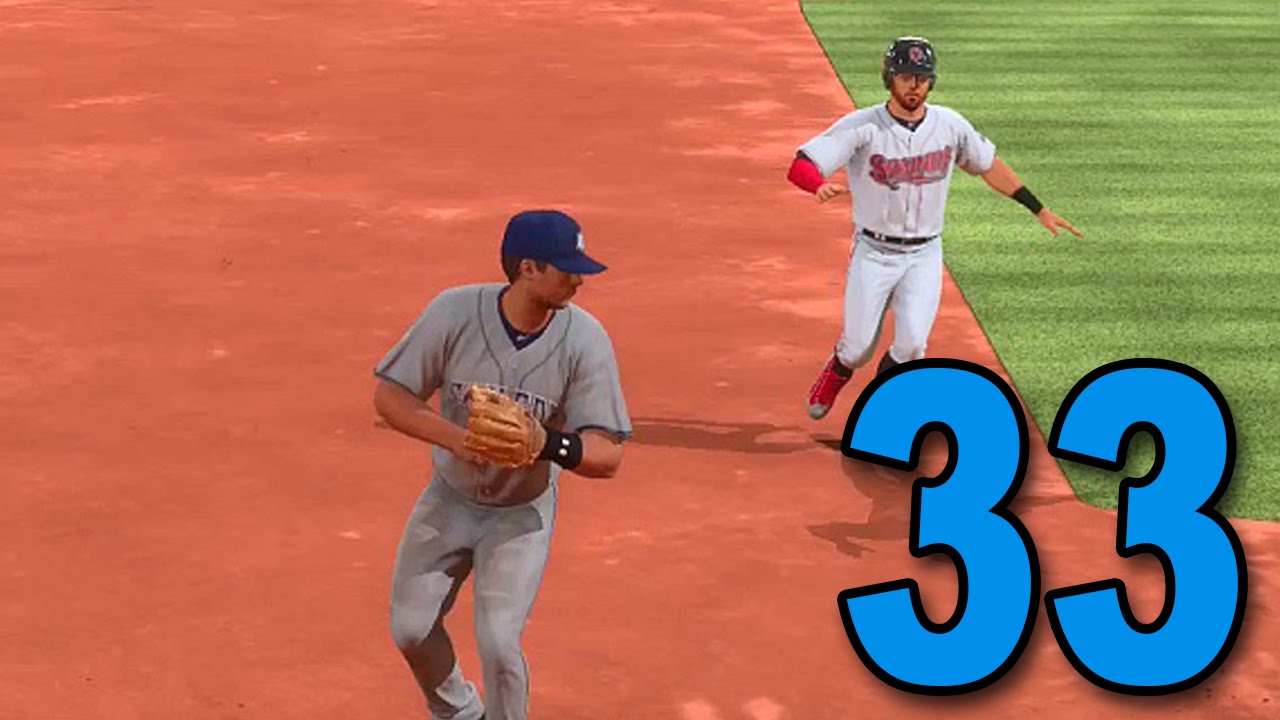 MLB 16 Road to The Show - Part 33 - Trickshot Fielding (Playstation 4 Gameplay)
