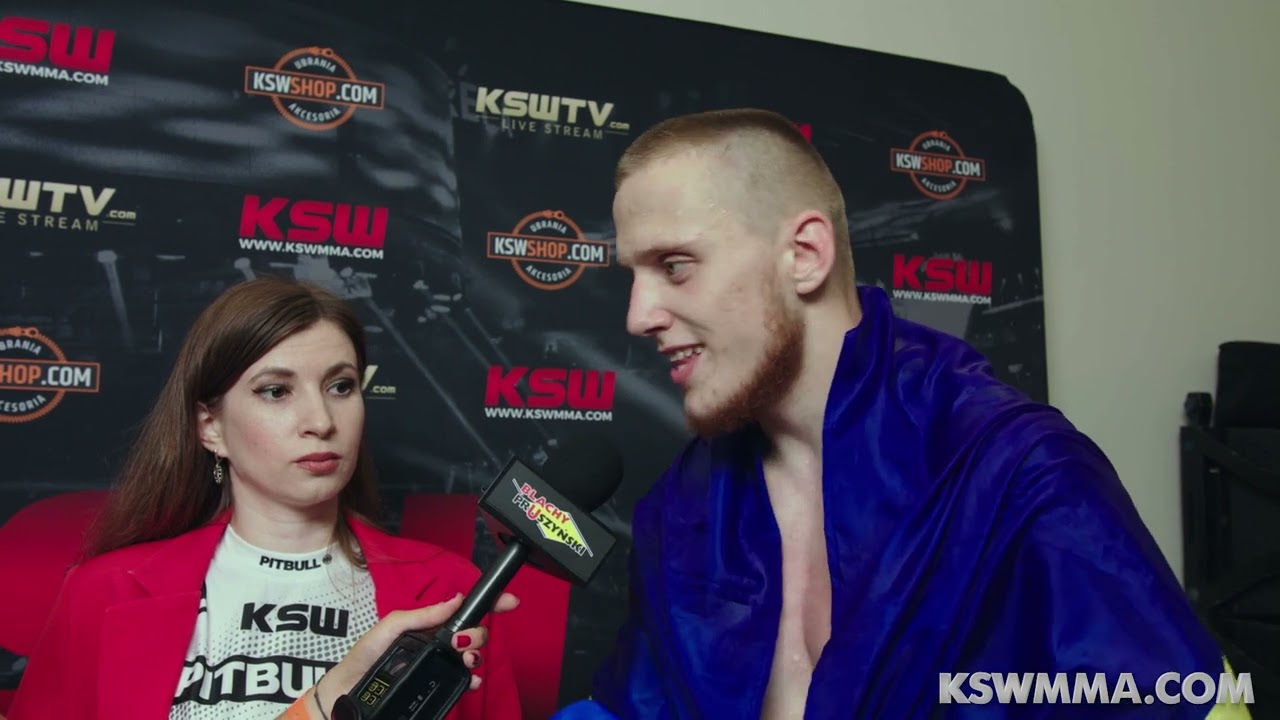 Bohdan Gnidko pokonuje Damiana Piwowarczyka na KSW 73 | Wywiad backstage