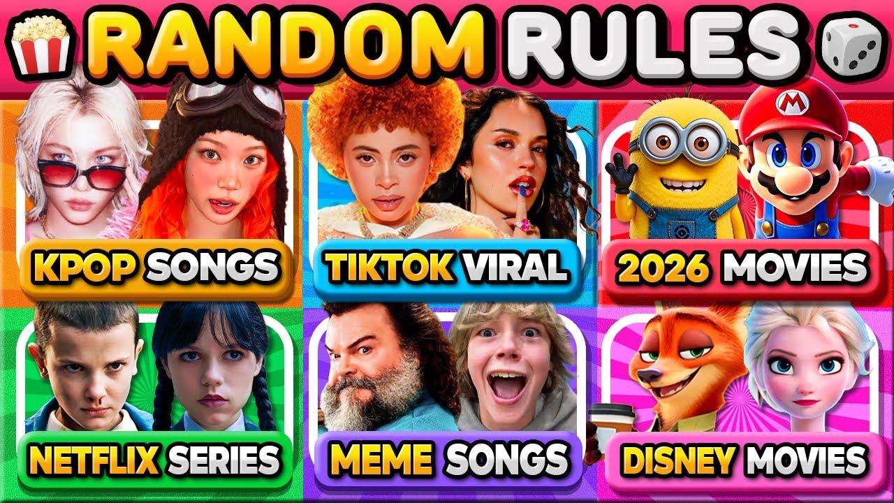Save One Song: Random Rules🔥Movies,KPOP, TikTok, Series, ... | Music Quiz 2026