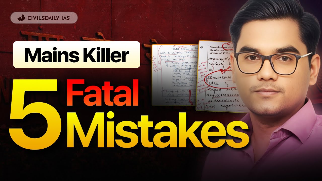 Fatal 5 Answer Writing Framework That Cost You UPSC Mains