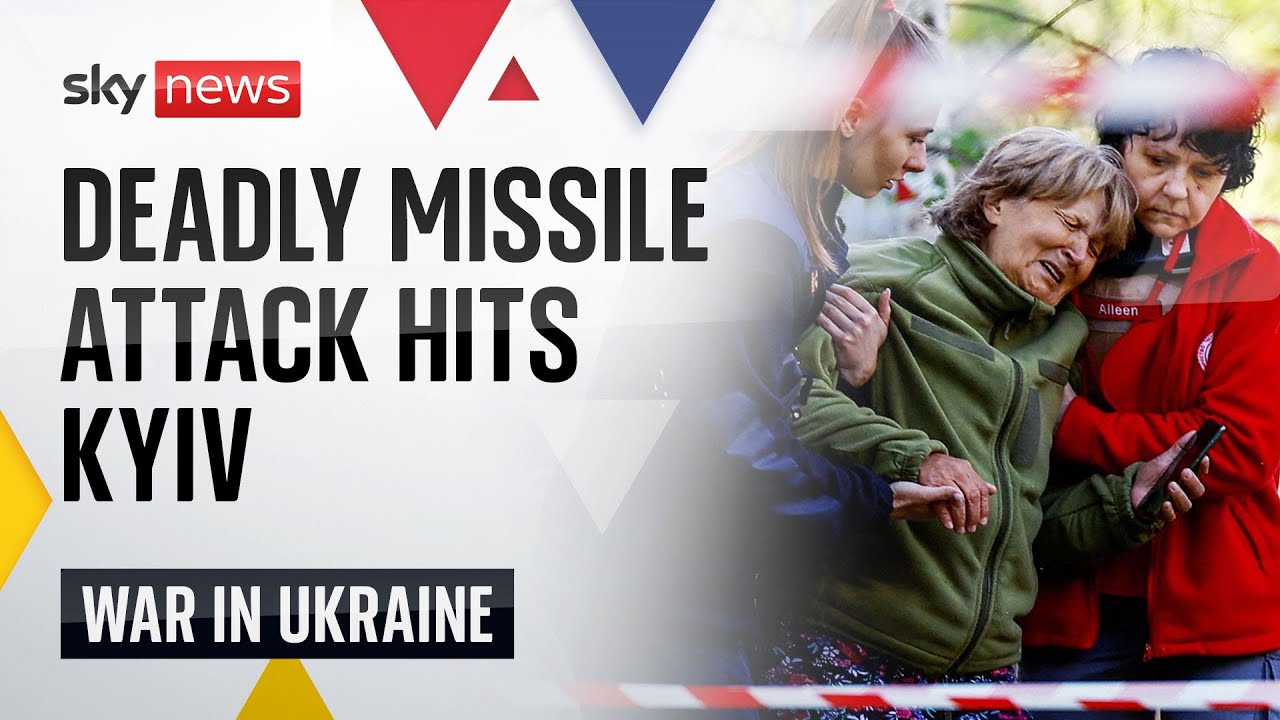 Ukraine War: Deadly Kyiv missile attack kills girl & two women