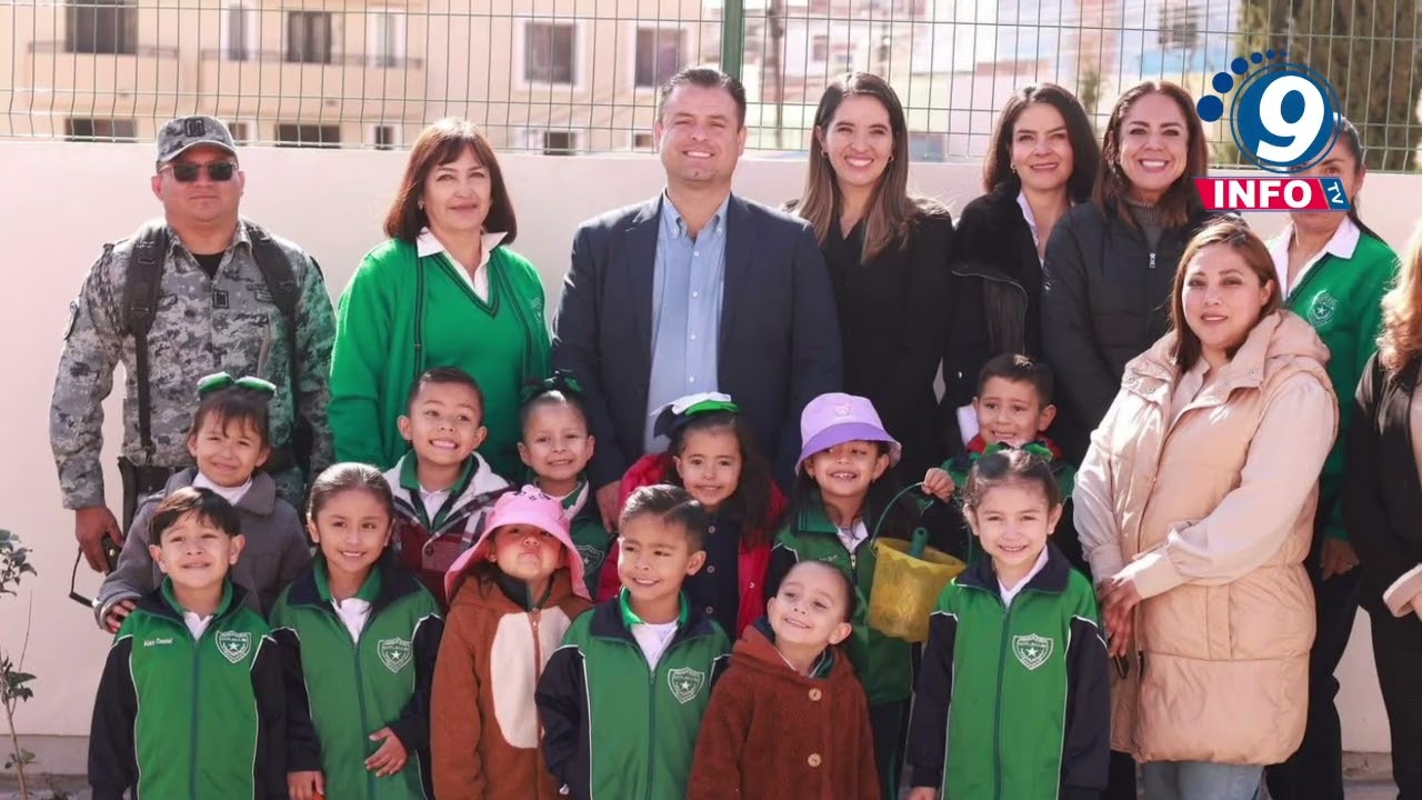 Promueve Miguel Varela compromiso ambiental y mejora de infraestructura en escuelas de la capital.