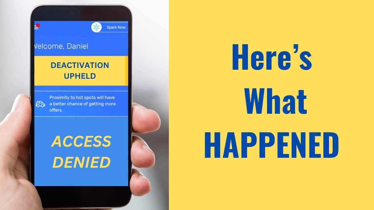 I Got DEACTIVATED from Walmart Spark and Here's What Happened