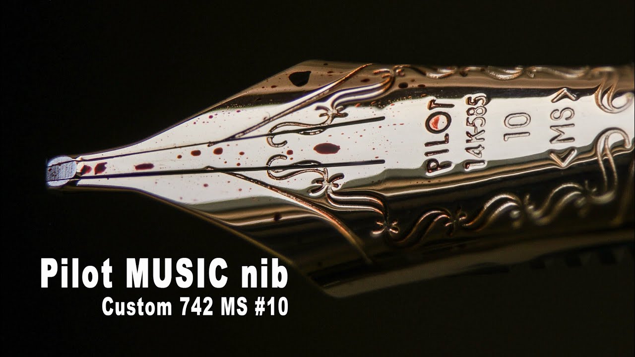 Pilot Custom 742 MS pennino musicale - Music nib