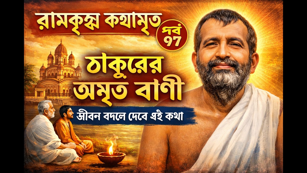 আজকের রামকৃষ্ণ কথামৃত | পর্ব ৭৭ | আধ্যাত্মিক জীবনের পথ