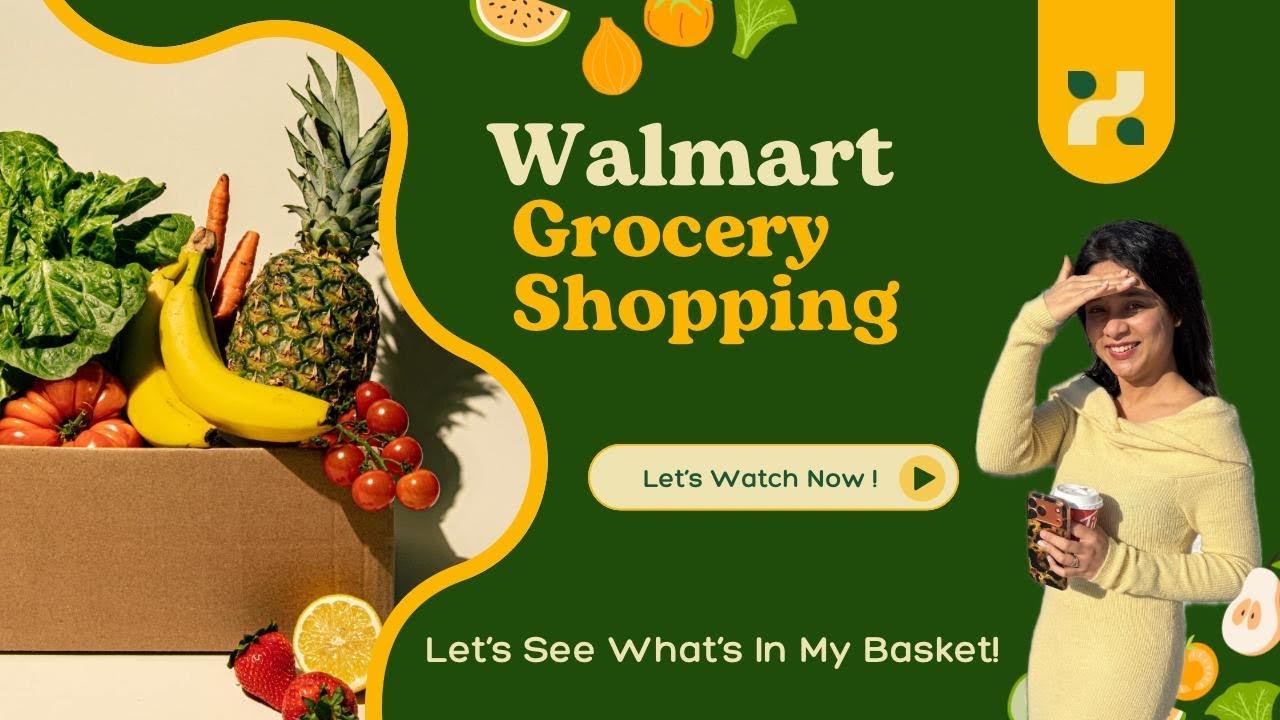 Lets go for Grocery Shopping Together  🛒 | Walmart Canada🇨🇦 | Must Watch ✅