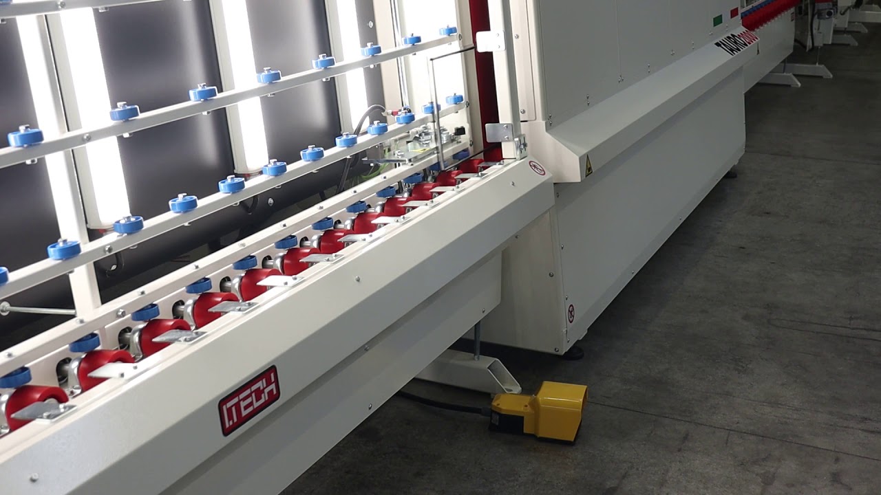 Insulated glass Linea Vetrocamera - Lavaggio-pressa-Robot di Sigillatura di Produzione ITECH Srl