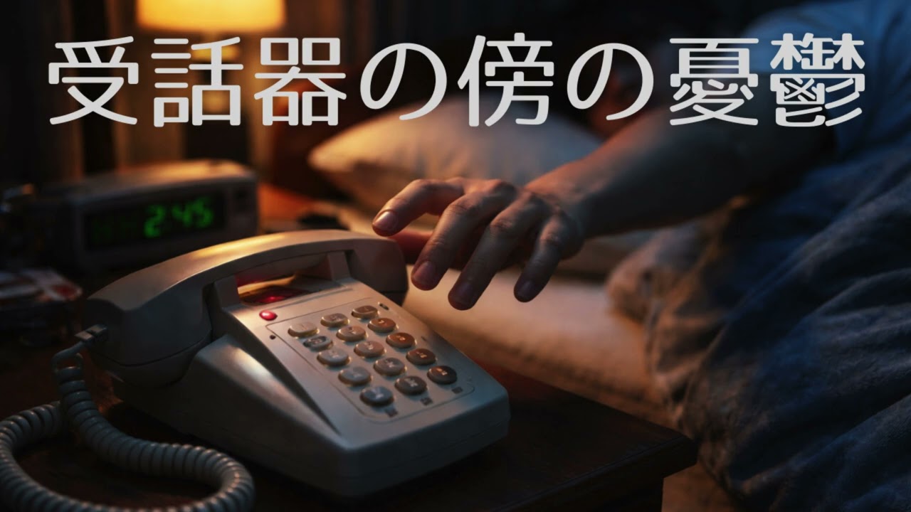 【オリジナル曲をAIリメイク】受話器の傍の憂鬱