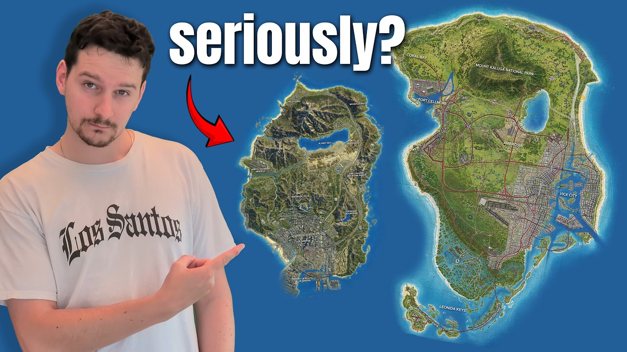 Why GTA 6&rsquo;s Map will Feel Bigger Than EVER BEFORE