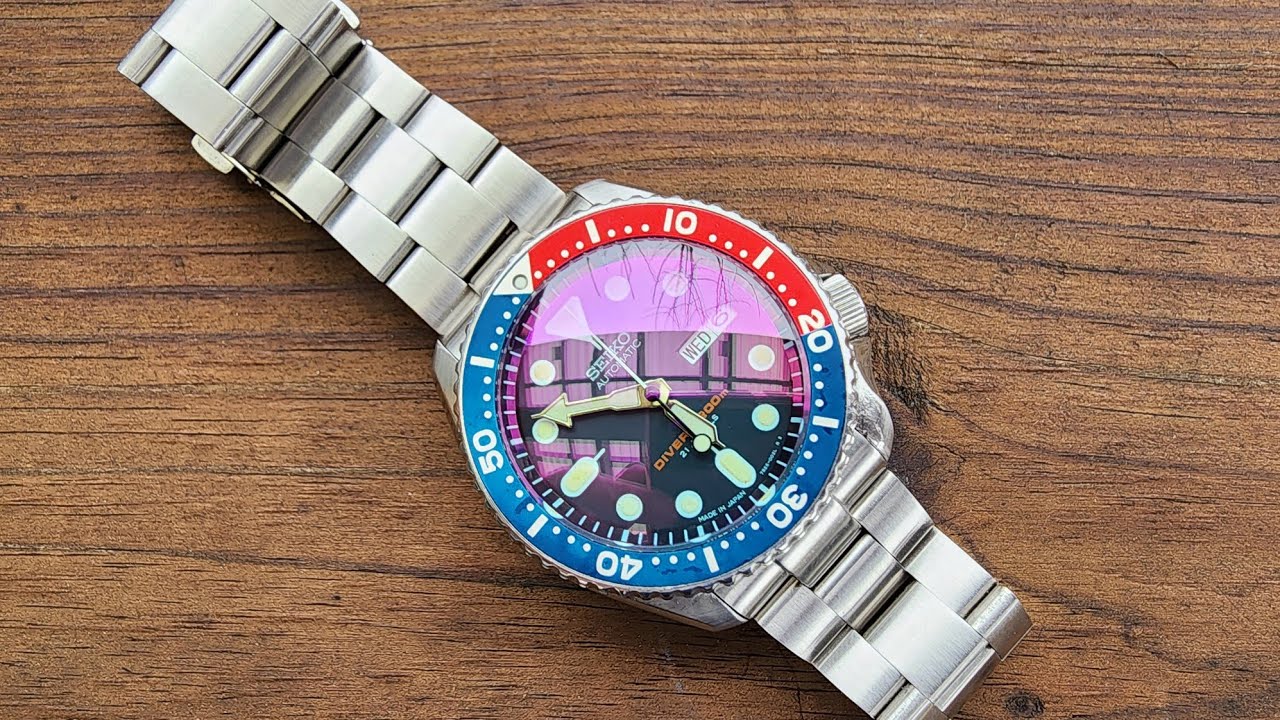 Seiko SKX009 Sapphire mod