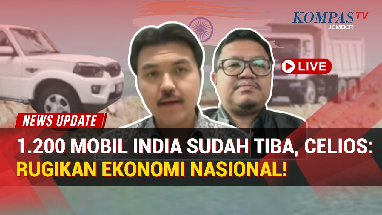 Dasco Minta Ditunda, 1.200 Mobil dari India Sudah Tiba! Celios Respons: Rugikan Ekonomi Nasional!