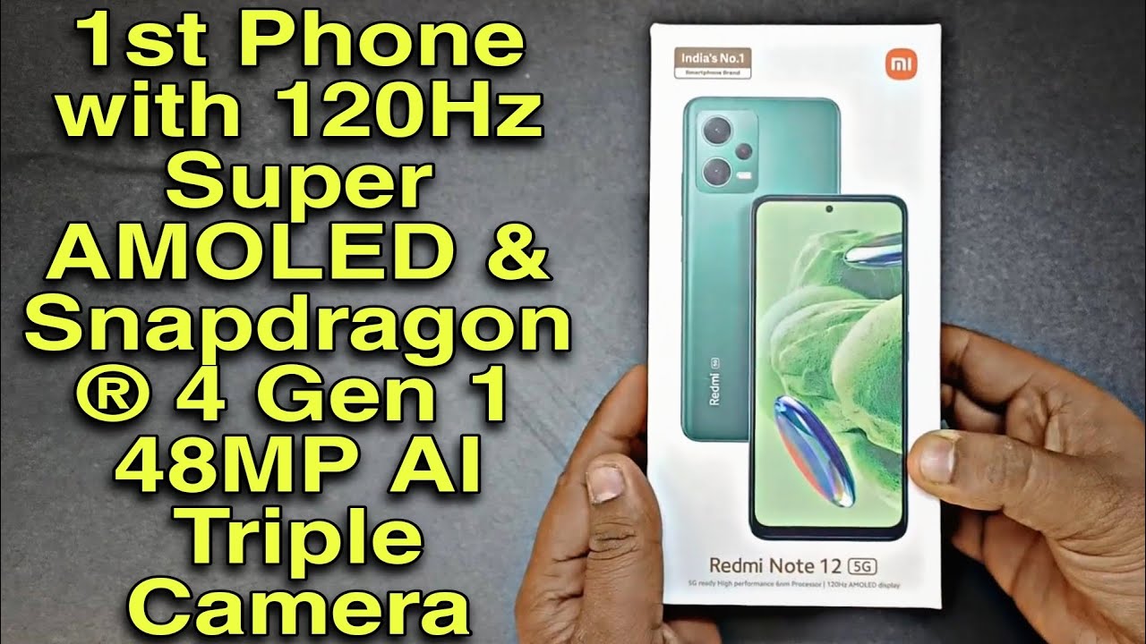 REDMI NOTE 12 5G UNBOXING AND REVIEW 2023 || Snapdragon 4 Gen 1 || 48MP AI Triple Camera